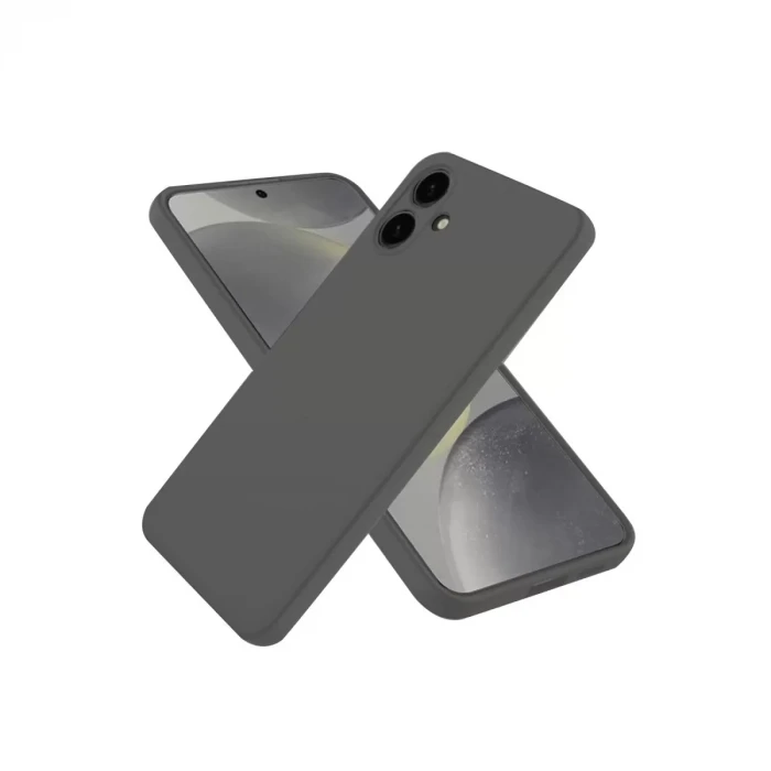 Newface Samsung Galaxy A06 Kılıf First Silikon - Gri