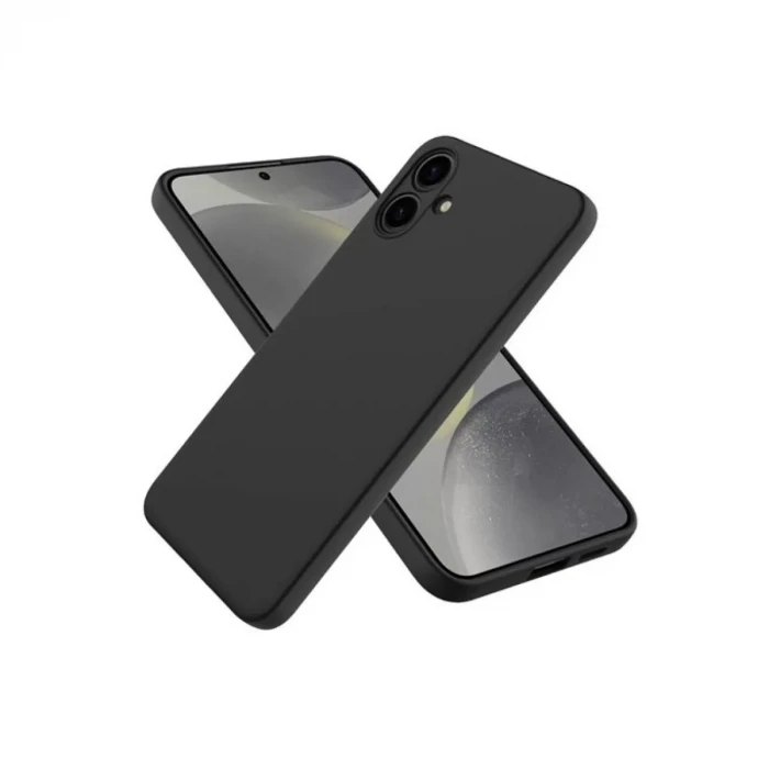 Newface Samsung Galaxy A06 Kılıf First Silikon - Siyah