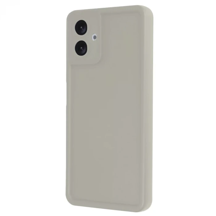 Newface Samsung Galaxy A06 Kılıf Viera Silikon - Krem