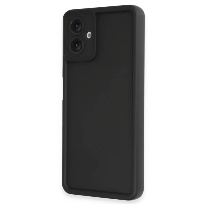 Newface Samsung Galaxy A06 Kılıf Viera Silikon - Siyah
