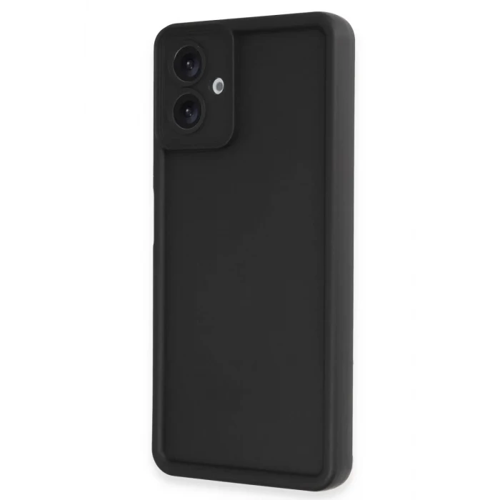 Newface Samsung Galaxy A06 Kılıf Viera Silikon - Siyah