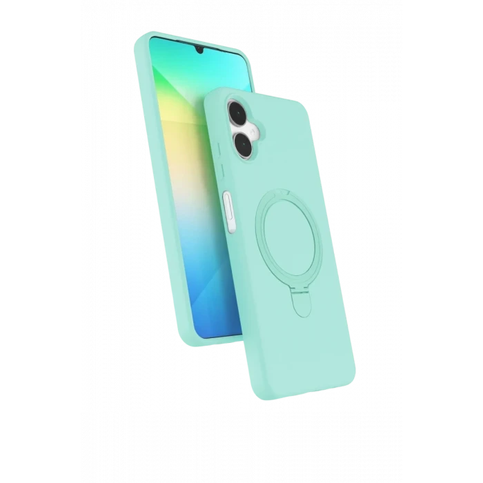 Newface Samsung Galaxy A06 Regal Magsafe Standlı Kapak - Su Yeşili