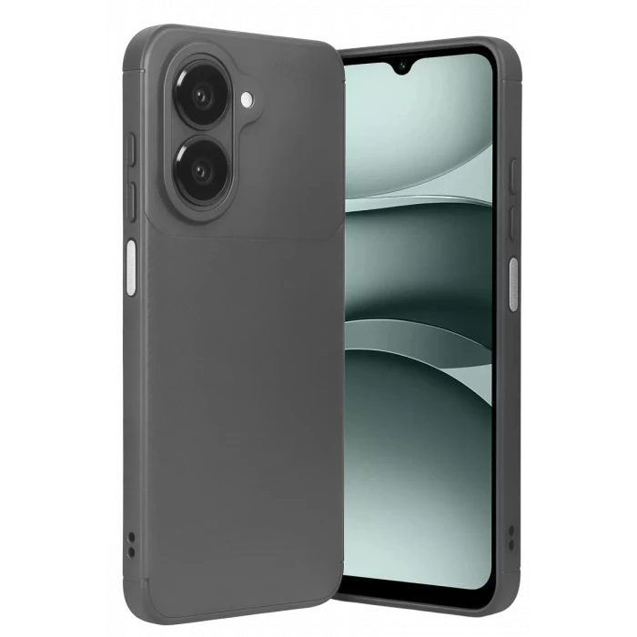 Newface Samsung Galaxy A07 4G Auto Focus Karbon Kapak - Gri