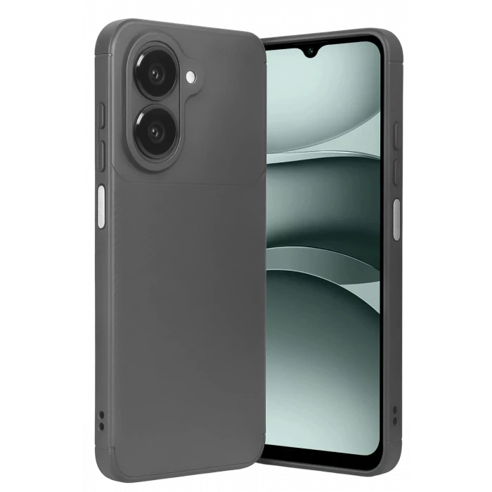 Newface Samsung Galaxy A07 4G Auto Focus Karbon Kapak - Gri