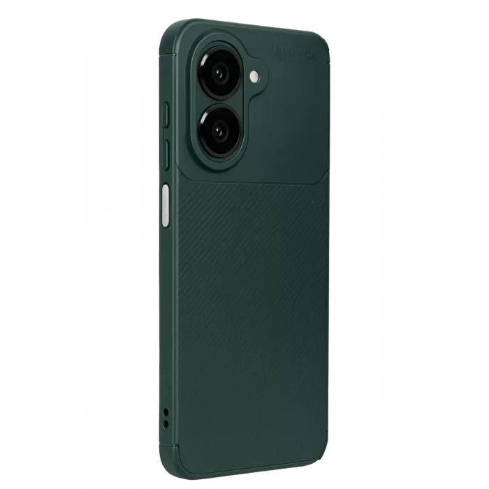 Newface Samsung Galaxy A07 4G Auto Focus Karbon Kapak - Koyu Yeşil