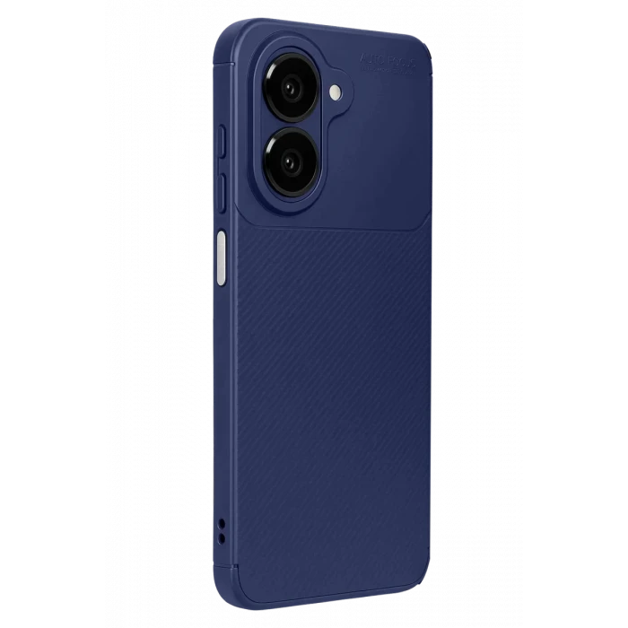 Newface Samsung Galaxy A07 4G Auto Focus Karbon Kapak - Lacivert