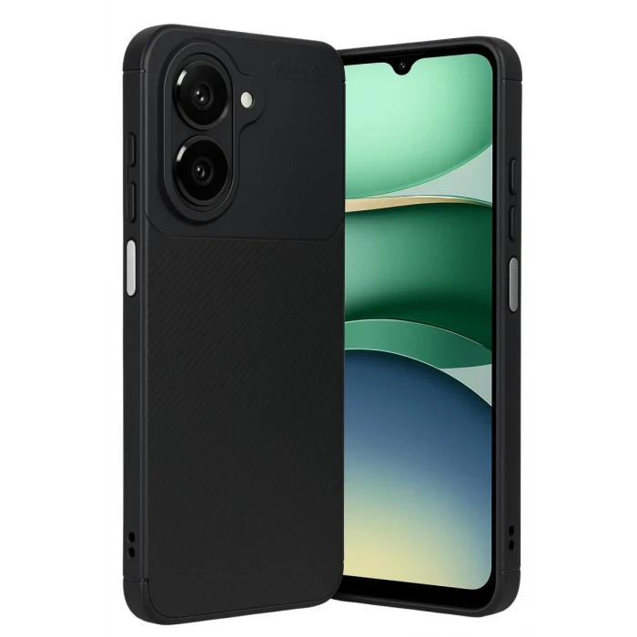 Newface Samsung Galaxy A07 4G Auto Focus Karbon Kapak - Siyah