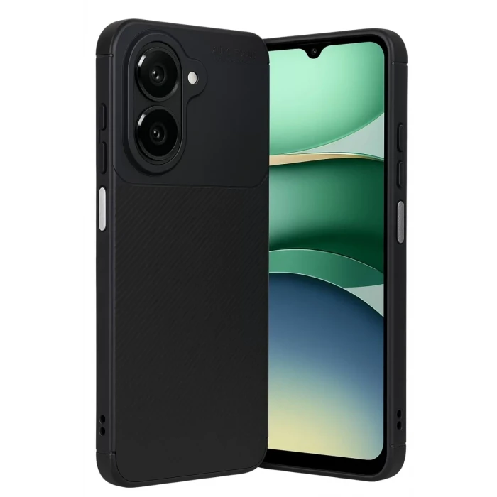 Newface Samsung Galaxy A07 4G Auto Focus Karbon Kapak - Siyah