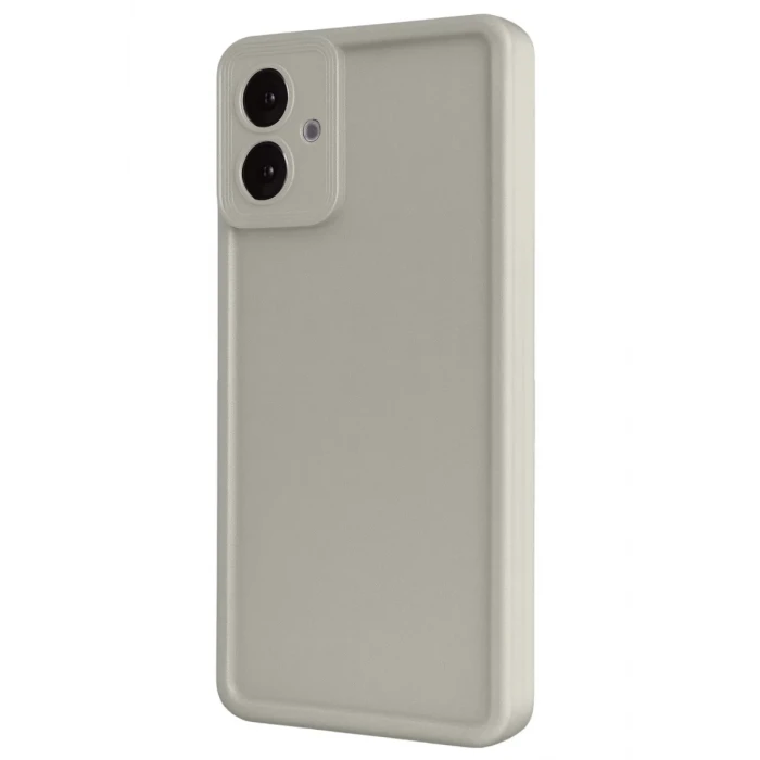 Newface Samsung Galaxy A07 4G Viera Silikon - Krem