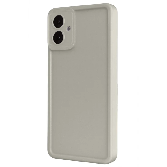 Newface Samsung Galaxy A07 4G Viera Silikon - Krem