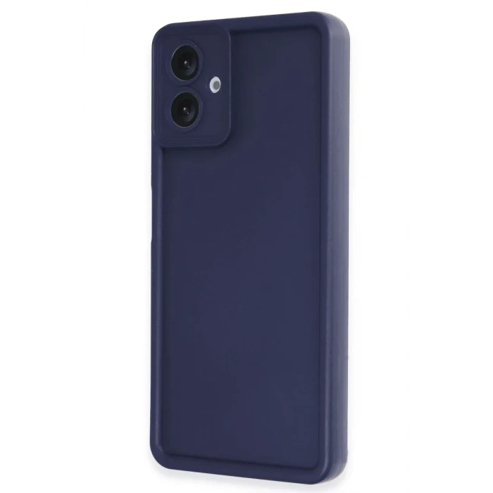Newface Samsung Galaxy A07 4G Viera Silikon - Lacivert