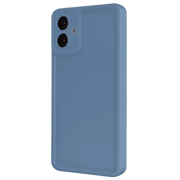 Newface Samsung Galaxy A07 4G Viera Silikon - Mavi
