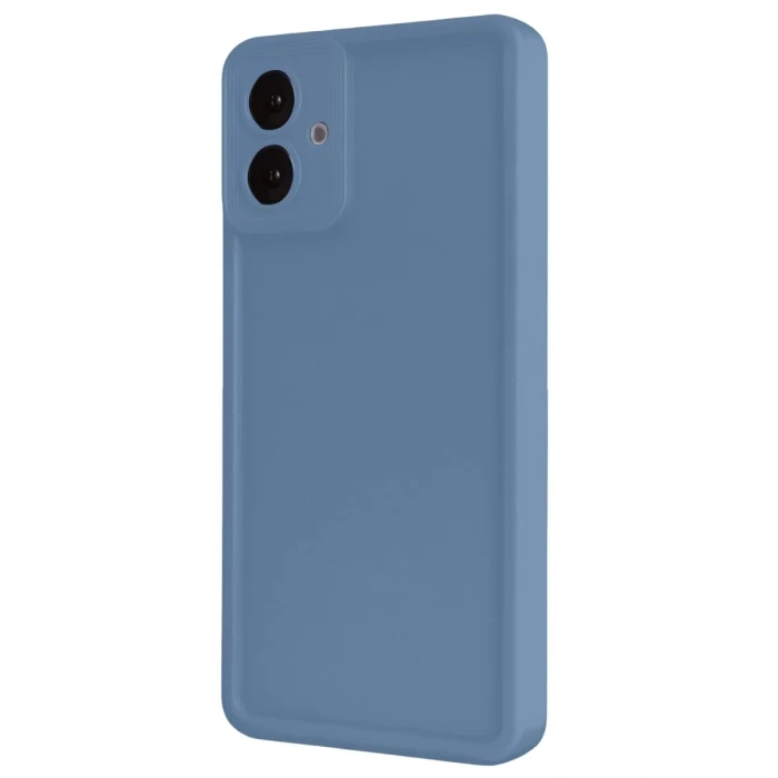 Newface Samsung Galaxy A07 4G Viera Silikon - Mavi