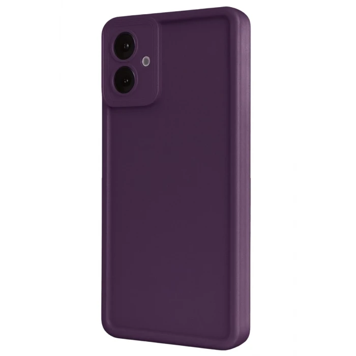 Newface Samsung Galaxy A07 4G Viera Silikon - Mürdüm