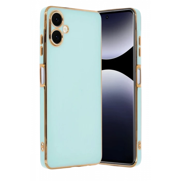 Newface Samsung Galaxy A07 4G Volet Silikon - Açık Yeşil