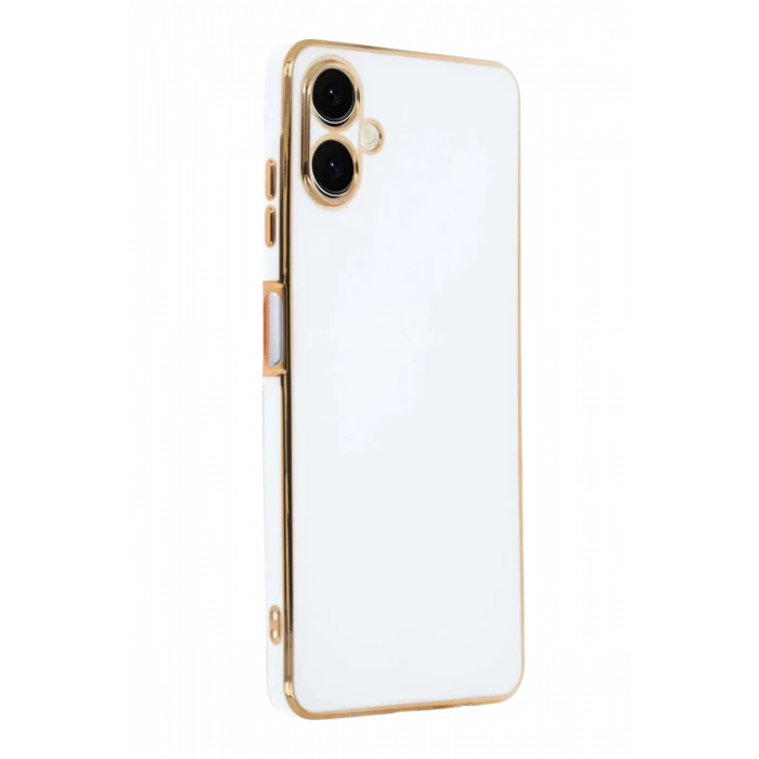 Newface Samsung Galaxy A07 4G Volet Silikon - Beyaz