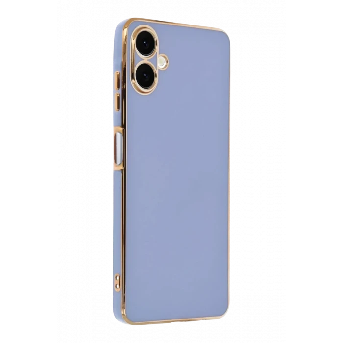 Newface Samsung Galaxy A07 4G Volet Silikon - Mavi