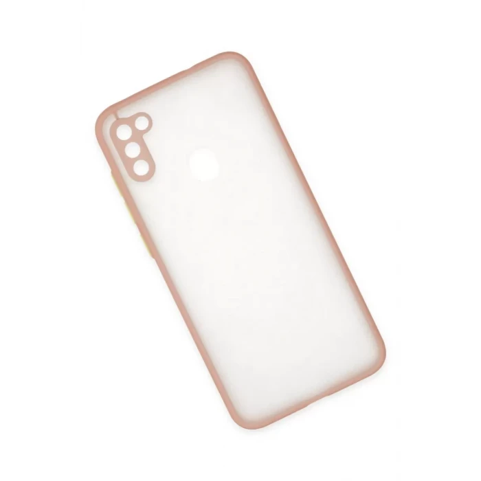Newface Samsung Galaxy A11 Kılıf Montreal Silikon Kapak - Pembe