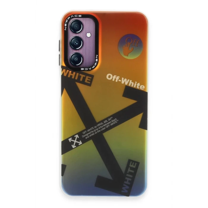 Newface Samsung Galaxy A14 4G Kılıf Estoril Desenli Kapak - Estoril - 5
