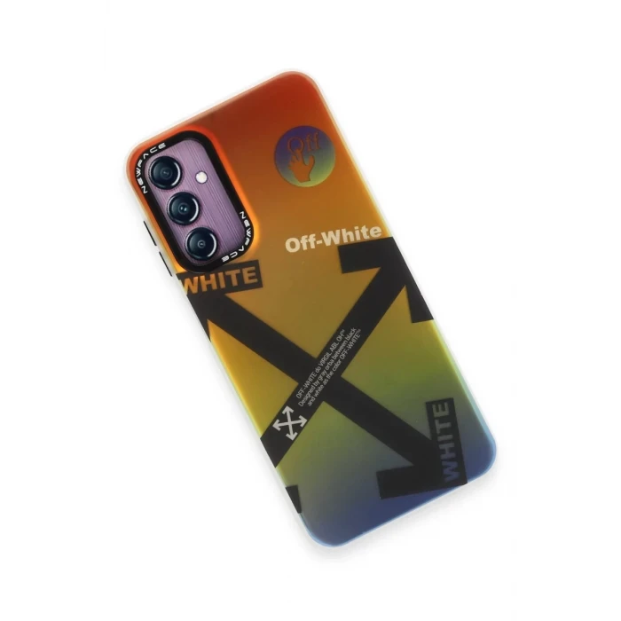Newface Samsung Galaxy A14 4G Kılıf Estoril Desenli Kapak - Estoril - 5