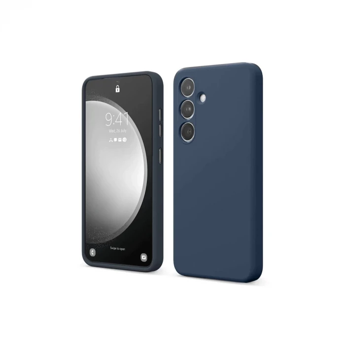 Newface Samsung Galaxy A14 4G Kılıf First Silikon - Lacivert