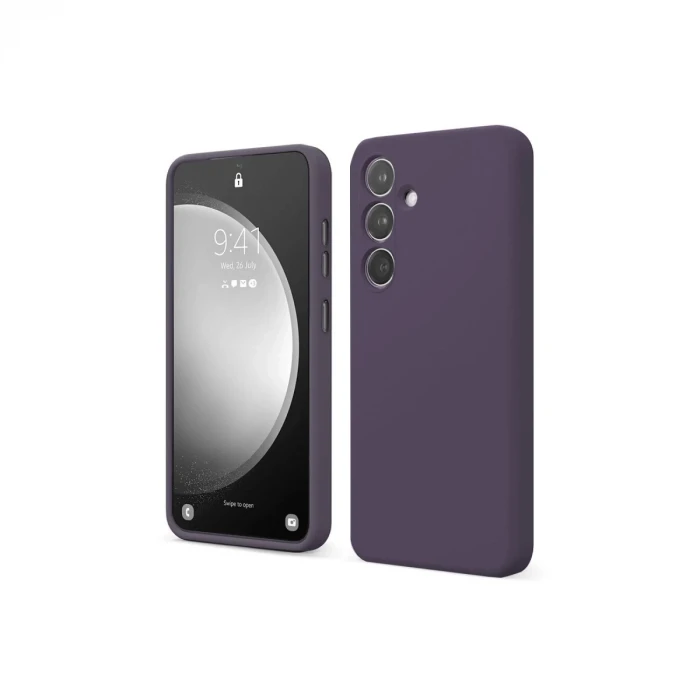 Newface Samsung Galaxy A14 4G Kılıf First Silikon - Mor