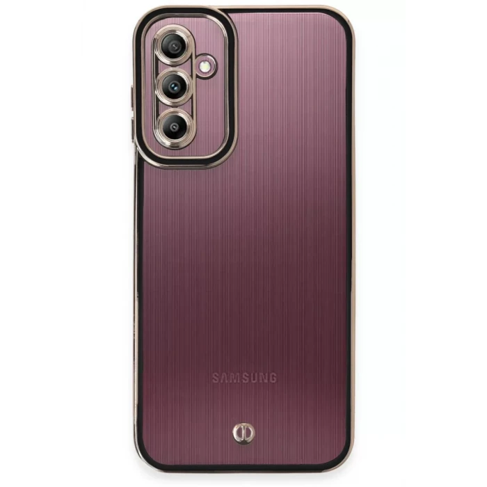 Newface Samsung Galaxy A14 4G Kılıf Liva Lens Silikon - Siyah