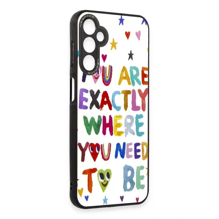 Newface Samsung Galaxy A14 4G Kılıf Mirror Desenli Kapak - Mirror - 10