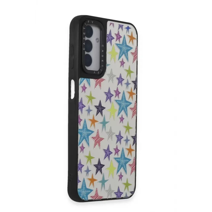 Newface Samsung Galaxy A14 4G Kılıf Mirror Desenli Kapak - Mirror - 18