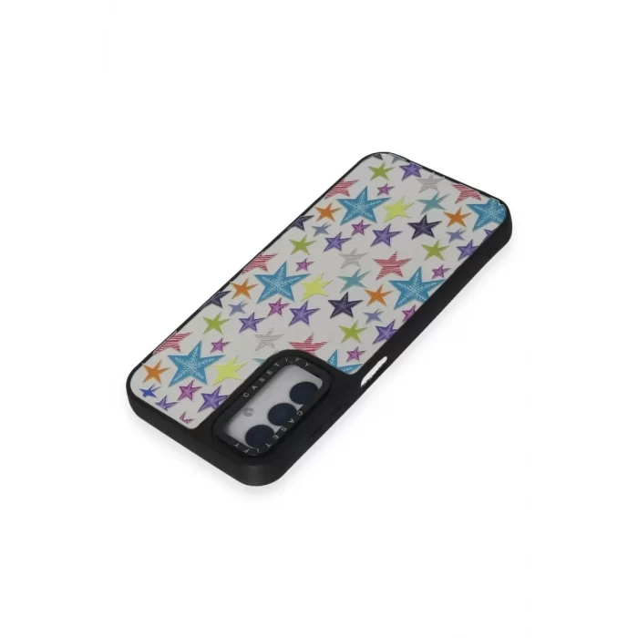Newface Samsung Galaxy A14 4G Kılıf Mirror Desenli Kapak - Mirror - 18
