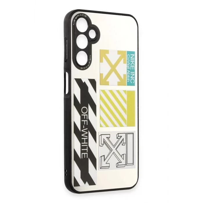 Newface Samsung Galaxy A14 4G Kılıf Mirror Desenli Kapak - Mirror - 6