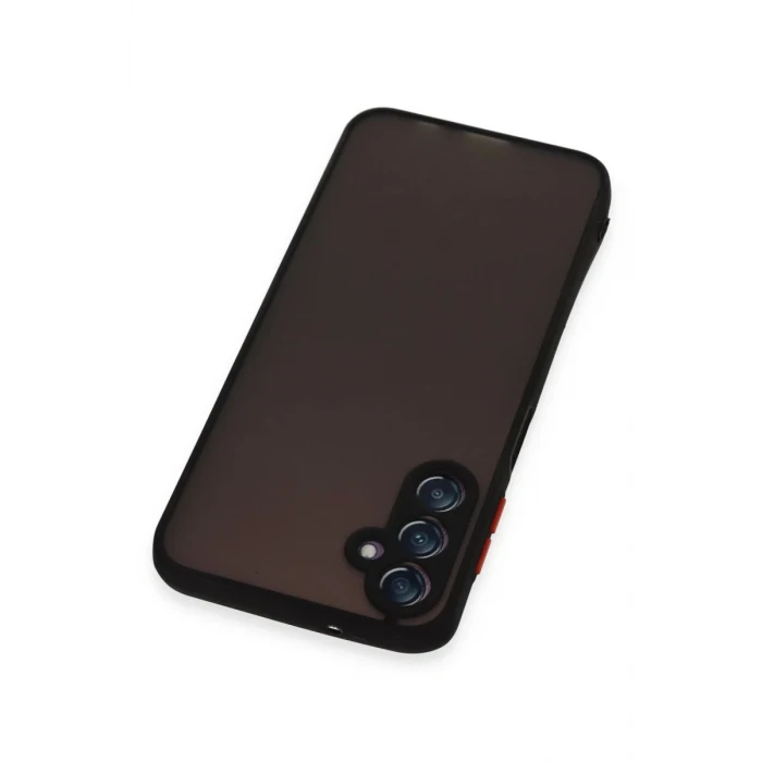Newface Samsung Galaxy A14 4G Kılıf Montreal Silikon Kapak - Siyah