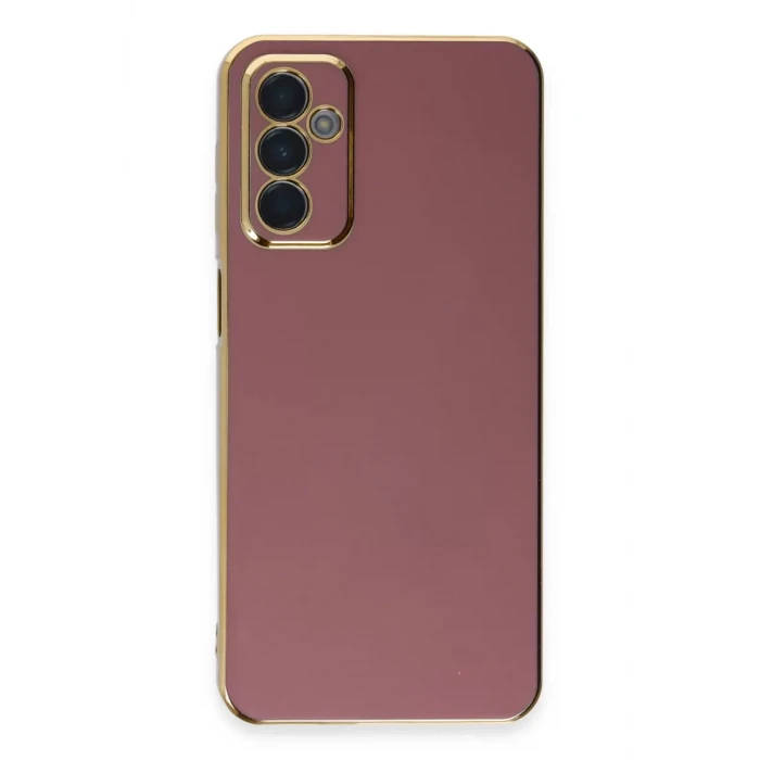 Newface Samsung Galaxy A14 4G Kılıf Volet Silikon - Kırmızı