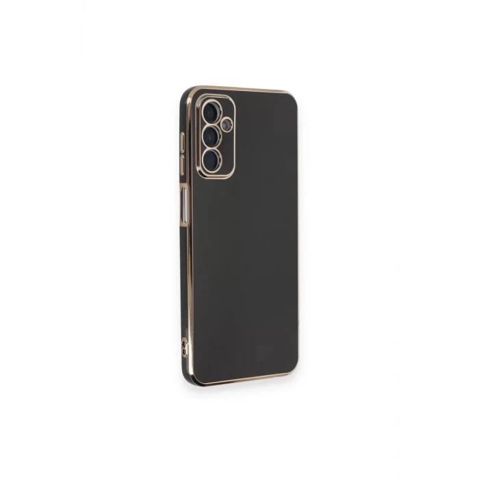 Newface Samsung Galaxy A14 4G Kılıf Volet Silikon - Siyah