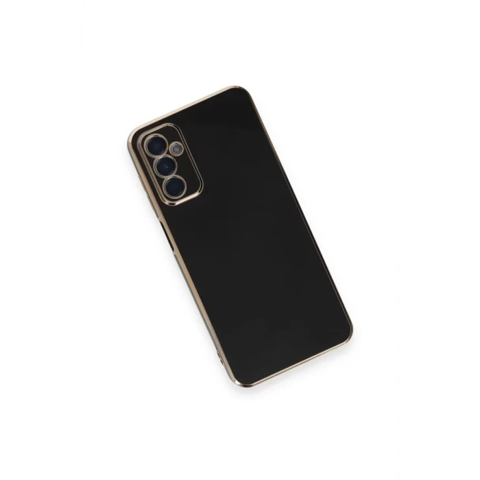 Newface Samsung Galaxy A14 4G Kılıf Volet Silikon - Siyah