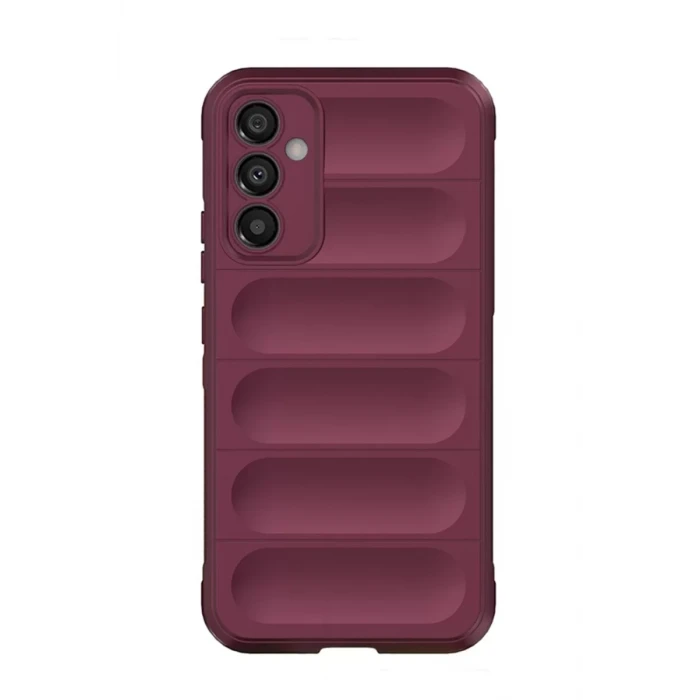 Newface Samsung Galaxy A15 4G Kılıf Optimum Silikon - Bordo