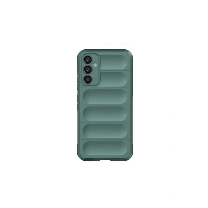 Newface Samsung Galaxy A16 5G Kılıf Optimum Silikon - Koyu Yeşil