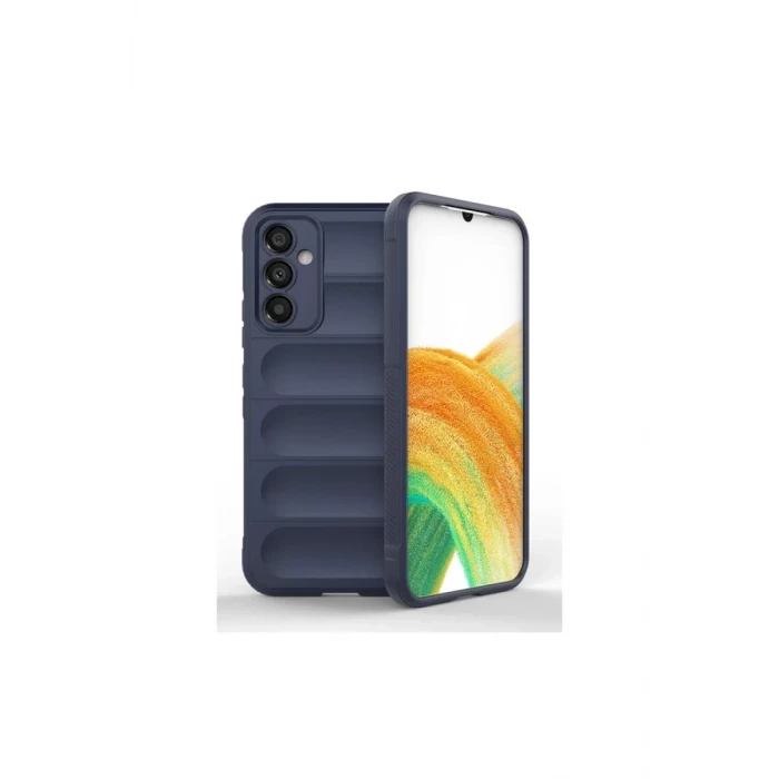 Newface Samsung Galaxy A16 5G Kılıf Optimum Silikon - Lacivert