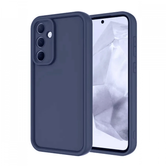 Newface Samsung Galaxy A16 5G Kılıf Viera Silikon - Lacivert