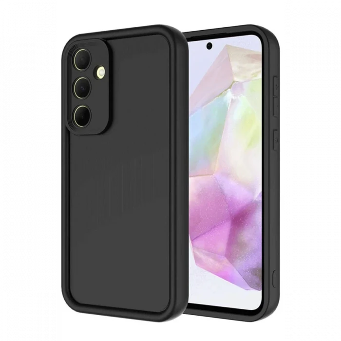 Newface Samsung Galaxy A16 5G Kılıf Viera Silikon - Siyah