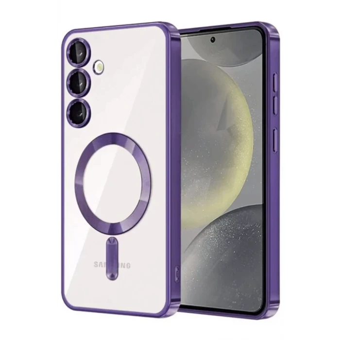 Newface Samsung Galaxy A16 5G Kross Magneticsafe Kapak - Mor