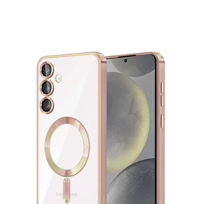 Newface Samsung Galaxy A16 5G Kross Magneticsafe Kapak - Rose