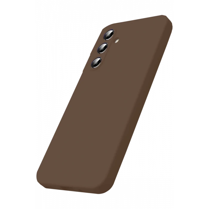 Newface Samsung Galaxy A17 5G First Silikon - Kahverengi