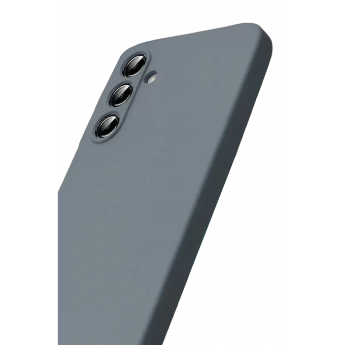 Newface Samsung Galaxy A17 5G Nano içi Kadife Silikon - Gri