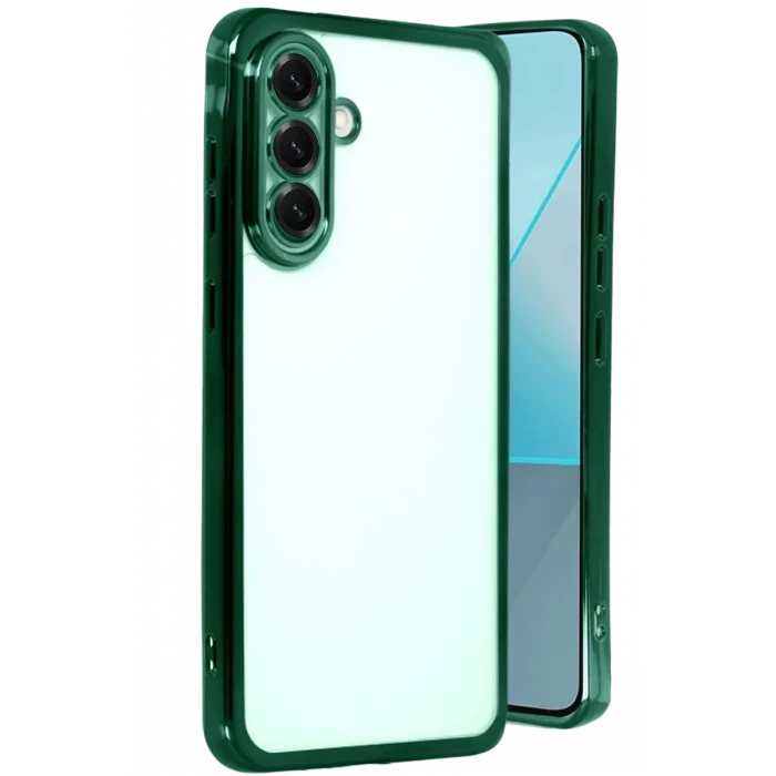 Newface Samsung Galaxy A17 5G Razer Lensli Silikon - Yeşil