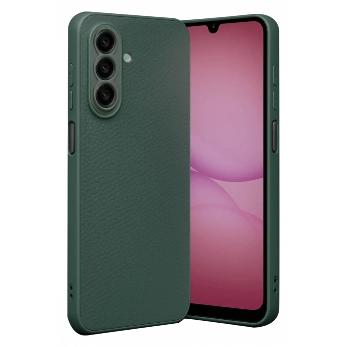 Newface Samsung Galaxy A17 5G Thermax Silikon Kılıf - Koyu Yeşil