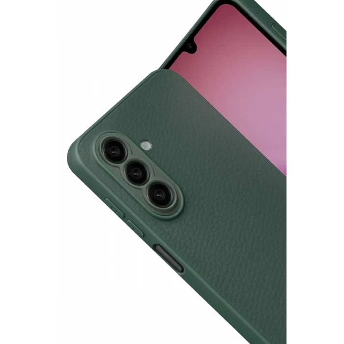 Newface Samsung Galaxy A17 5G Thermax Silikon Kılıf - Koyu Yeşil