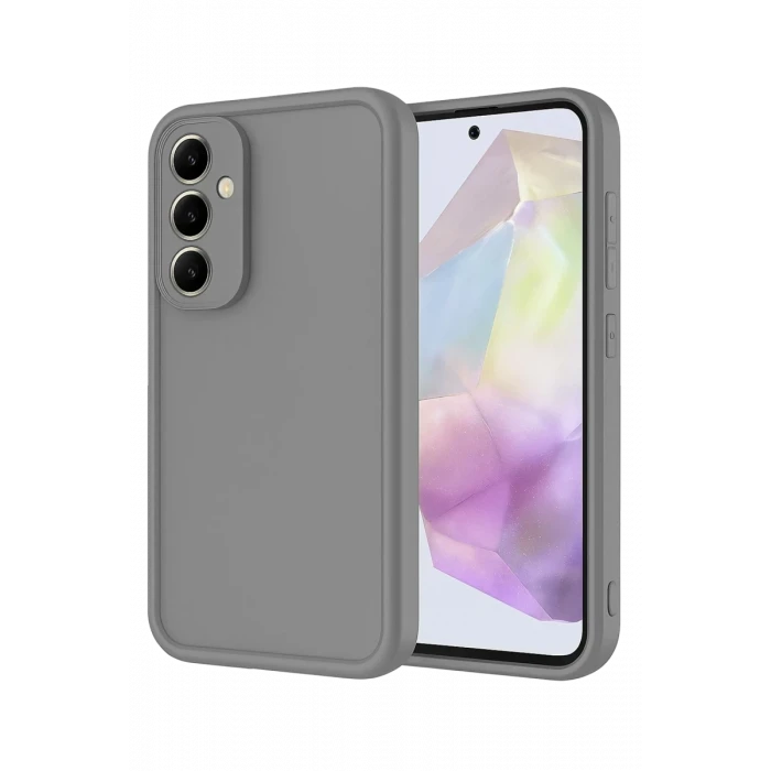 Newface Samsung Galaxy A17 5G Viera Silikon - Gri