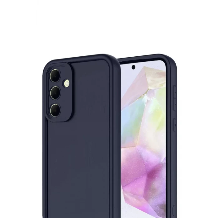 Newface Samsung Galaxy A17 5G Viera Silikon - Lacivert