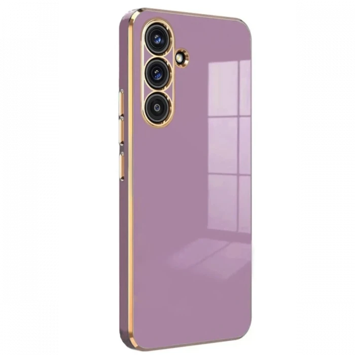 Newface Samsung Galaxy A17 5G Volet Silikon - Mor